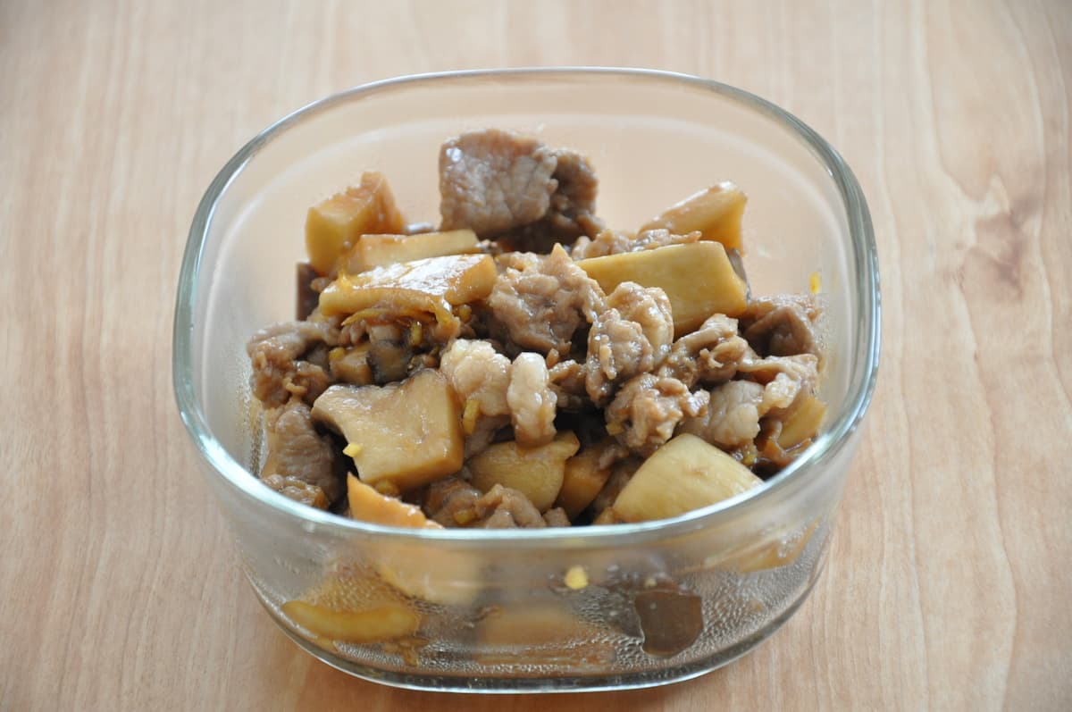 豚バラとキャベツのうま煮