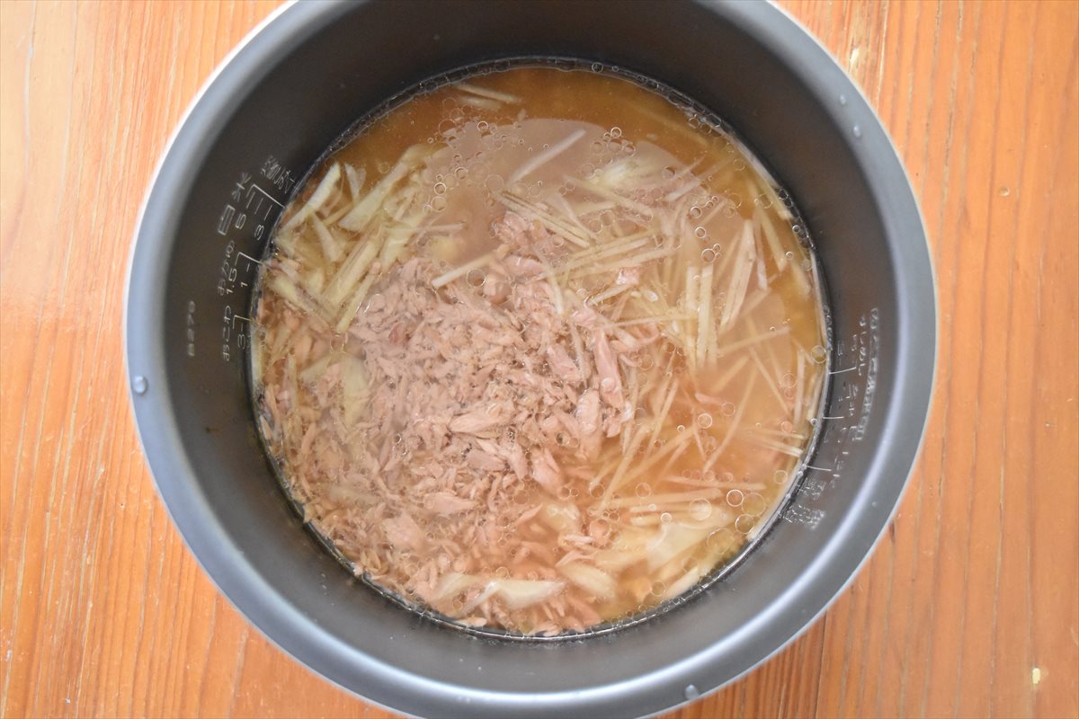 炊飯前