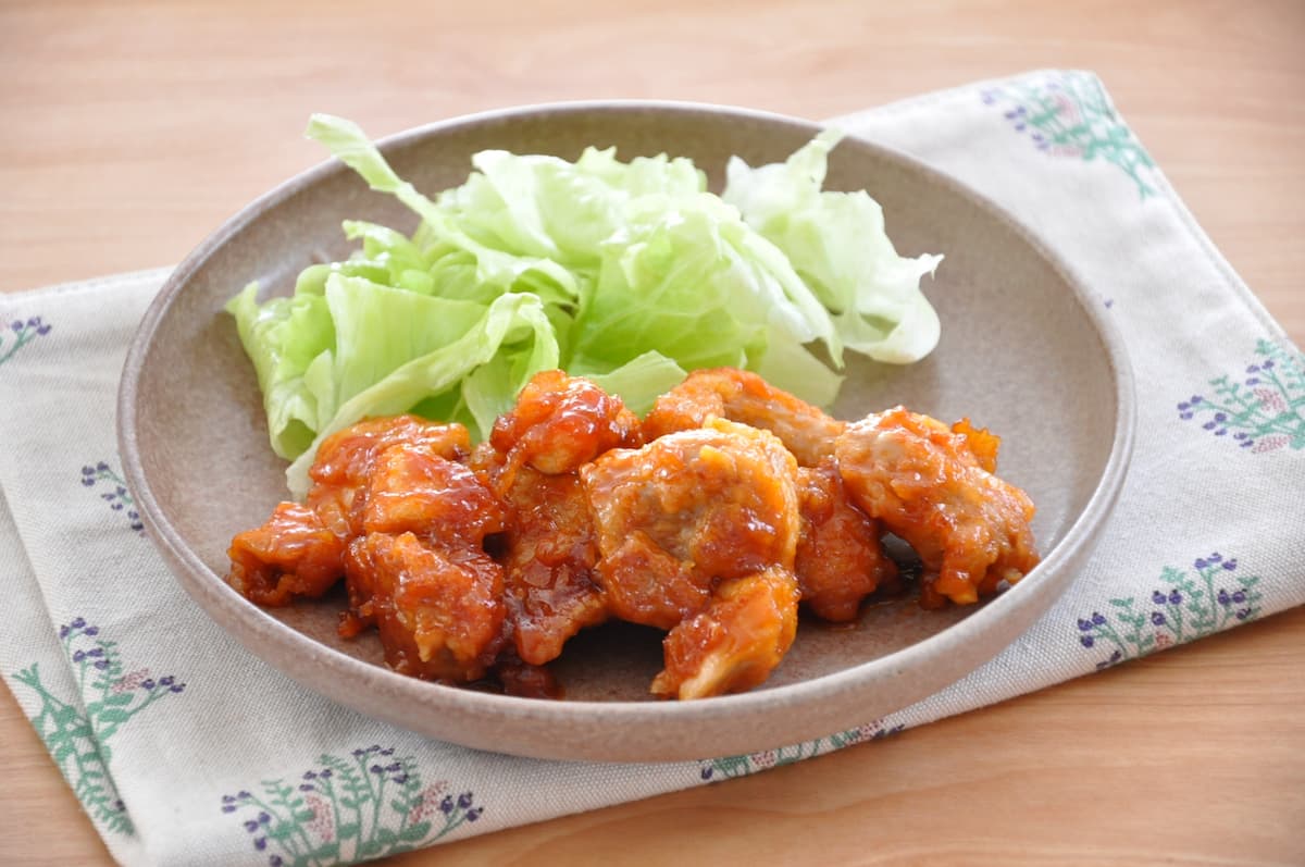 甘ピリ辛がやみつきチキン