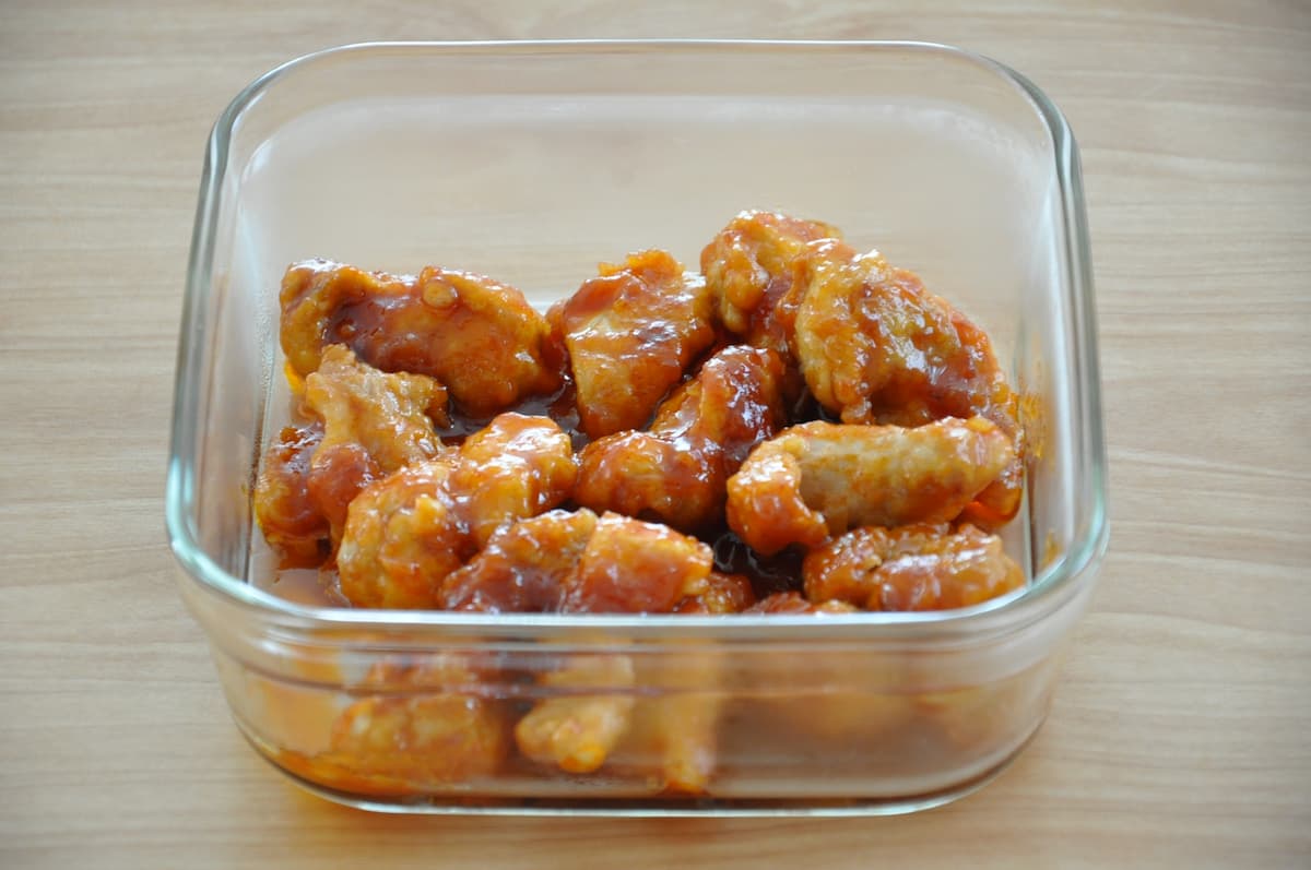 甘ピリ辛がやみつきチキン