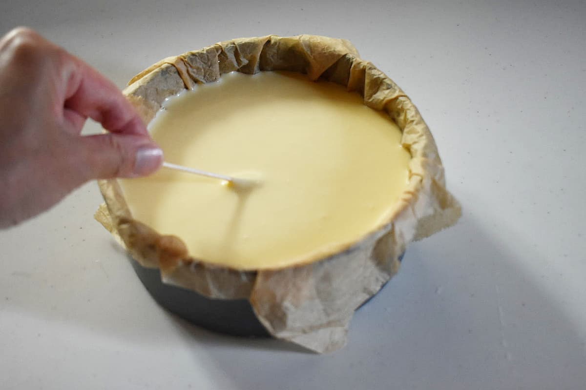 バスク風チーズケーキ