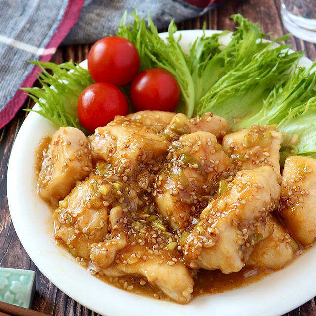 あと味すっきり!「甘酢ごまだれ」が決め手の鶏肉レシピ