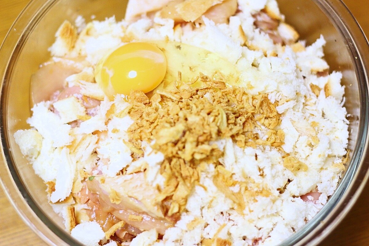 衣をつける