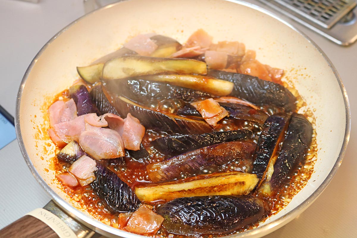 なすのチーズ焼き4