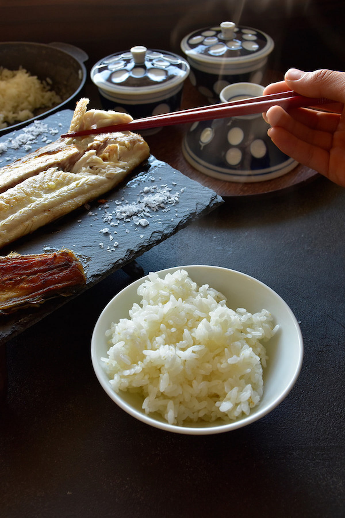 マルドンシーソルト　焼き魚に使う
