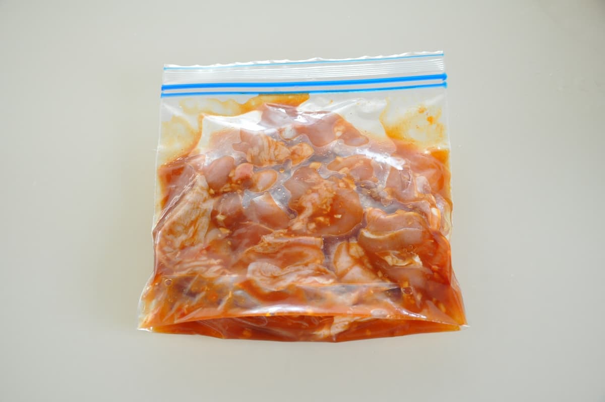 鶏肉とじゃがいもの韓国風炒め
