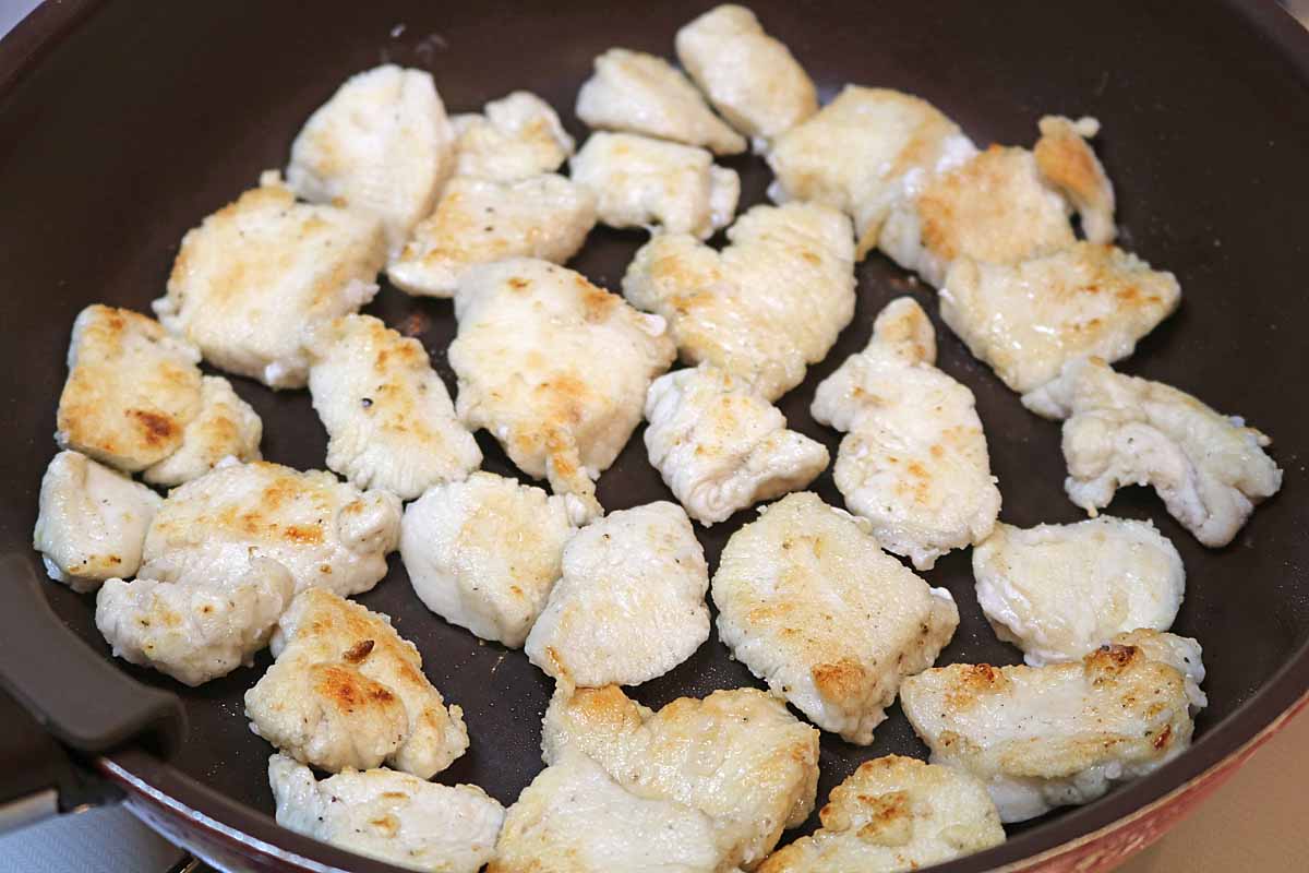 鶏むね肉と長芋のみそ焼き7
