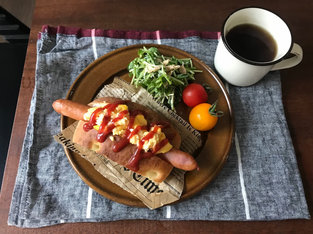 「とろとろ卵ドッグ」