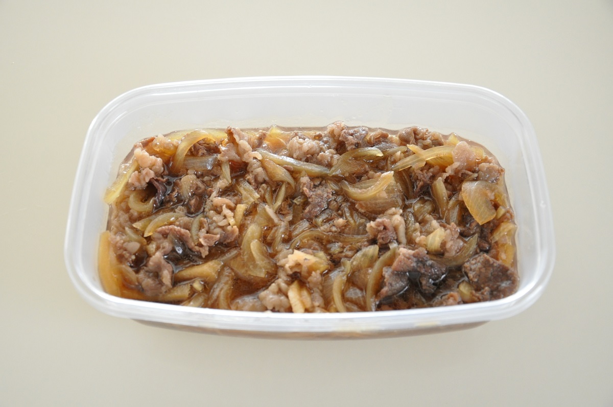牛肉と玉ねぎの甘辛煮