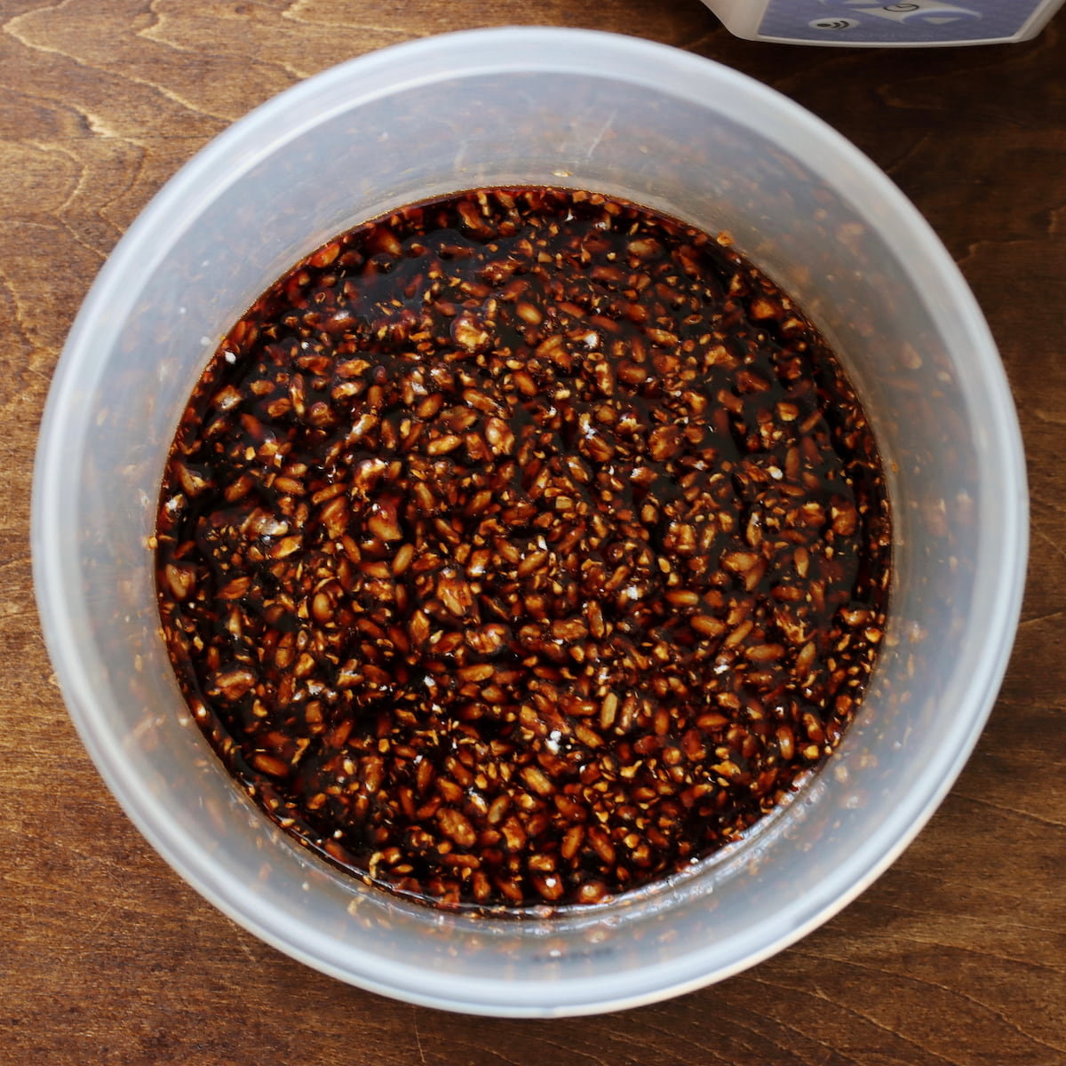 醤油麹　完成
