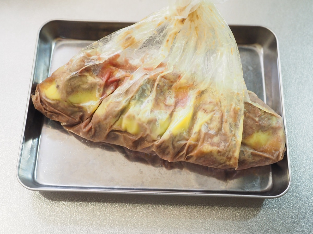 鶏モツの味噌漬けコンフィ