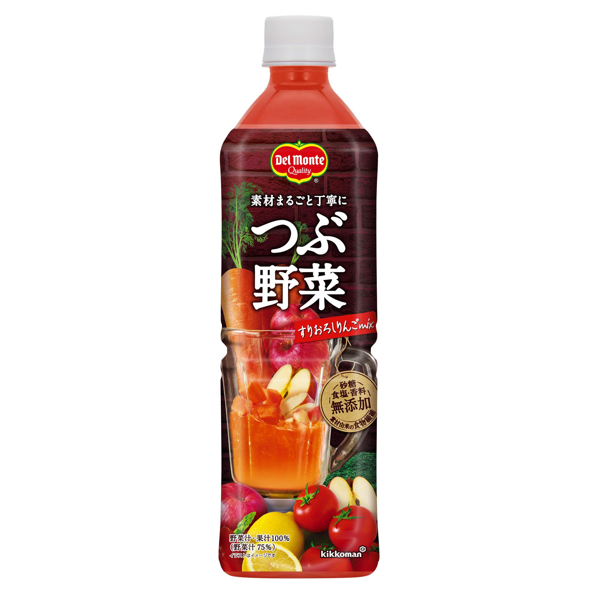 デルモンテ つぶ野菜 すりおろしりんごmix