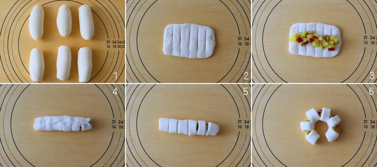 スイートポテトクラウン成形