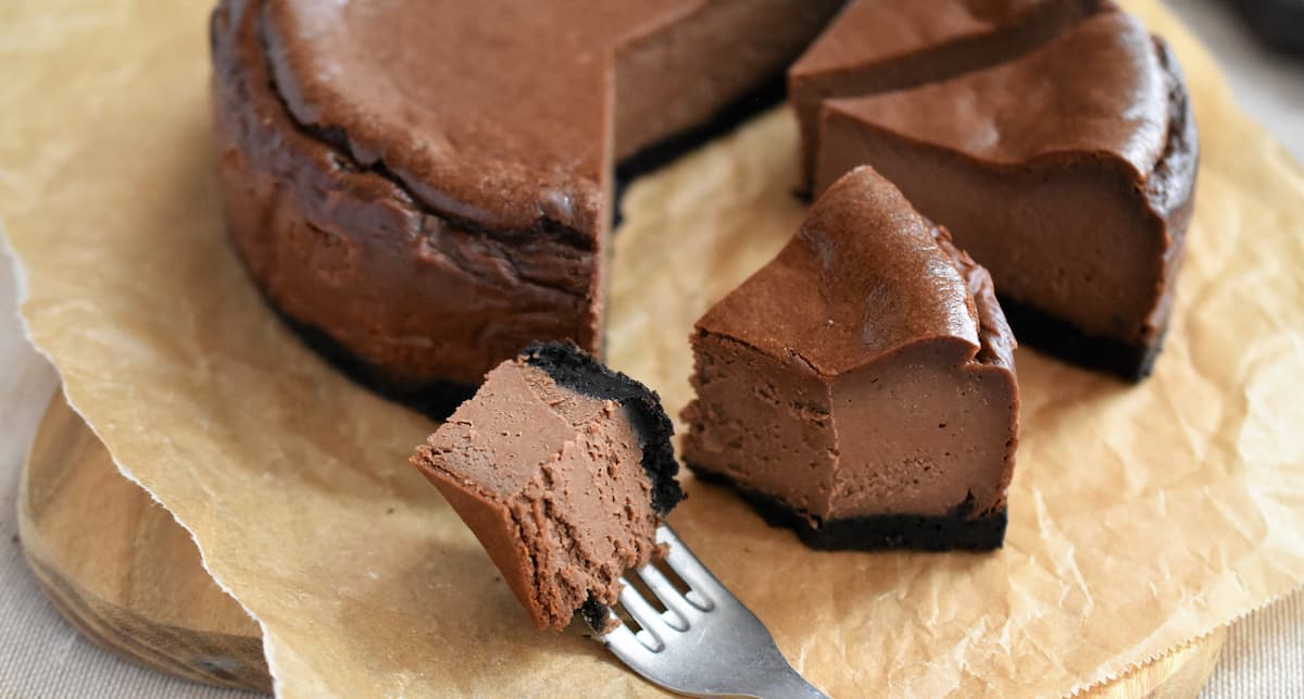 チョコチーズケーキ　レシピ