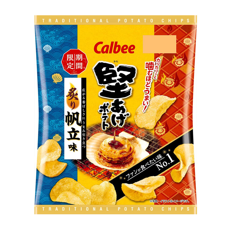 堅あげポテト炙り帆立味