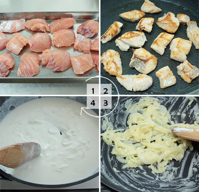 寒い季節の食卓に映える。熱々が嬉しい「サーモンとほうれん草のパイ」