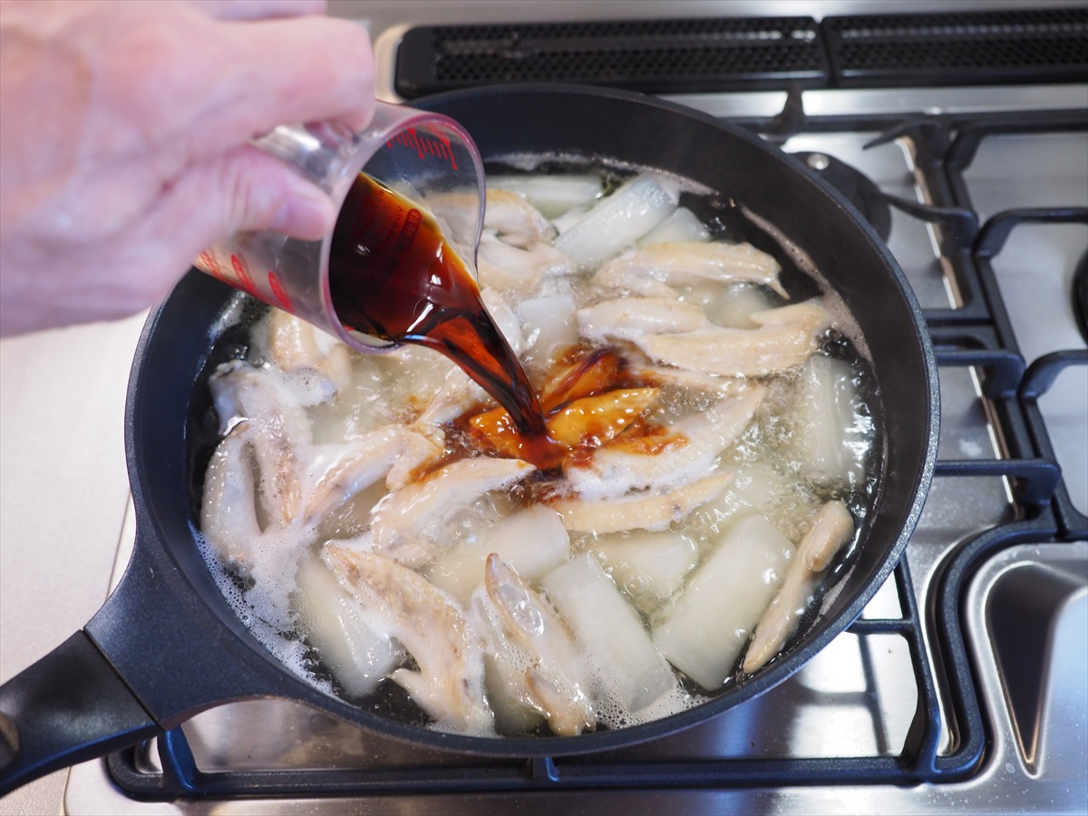大根と手羽先の柔らか煮