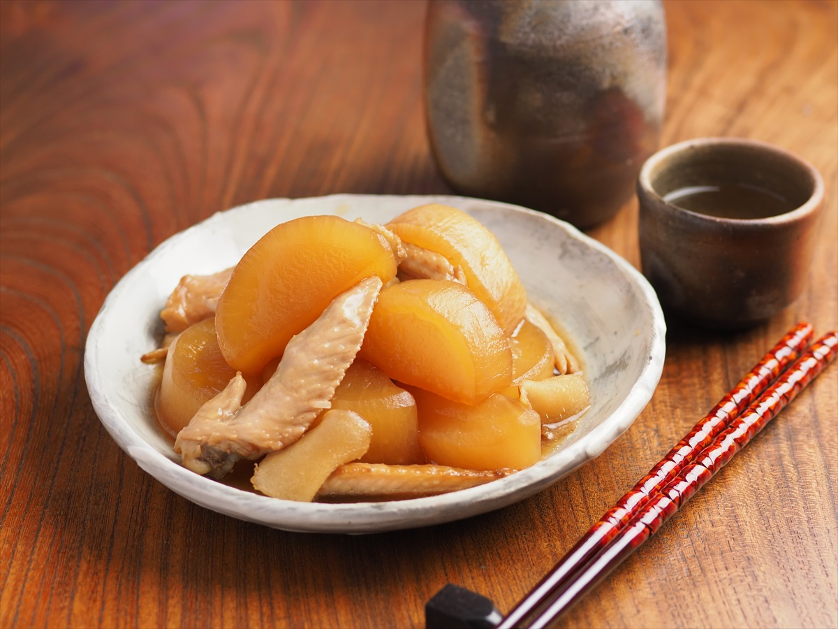 大根と手羽先の柔らか煮