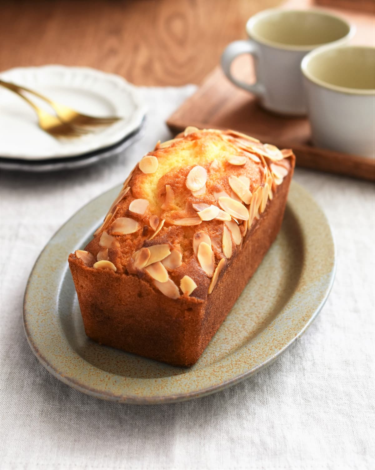 アーモンドパウンド完成