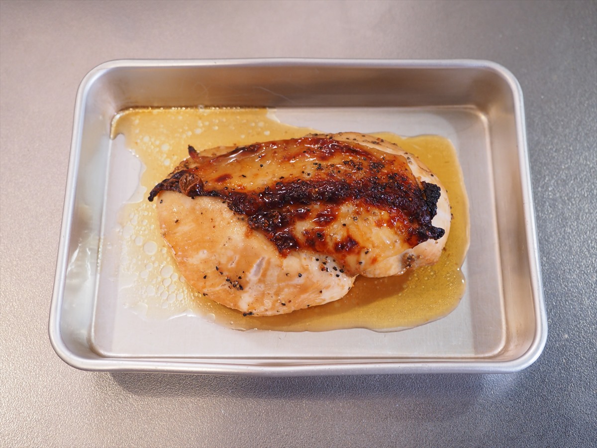 ローストサラダチキンのピンチョス