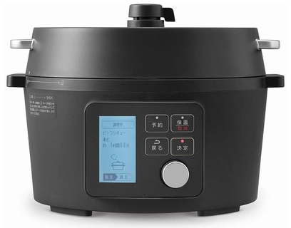 アイリスオーヤマ 電気圧力鍋 4.0L 2WAYタイプ グリル鍋