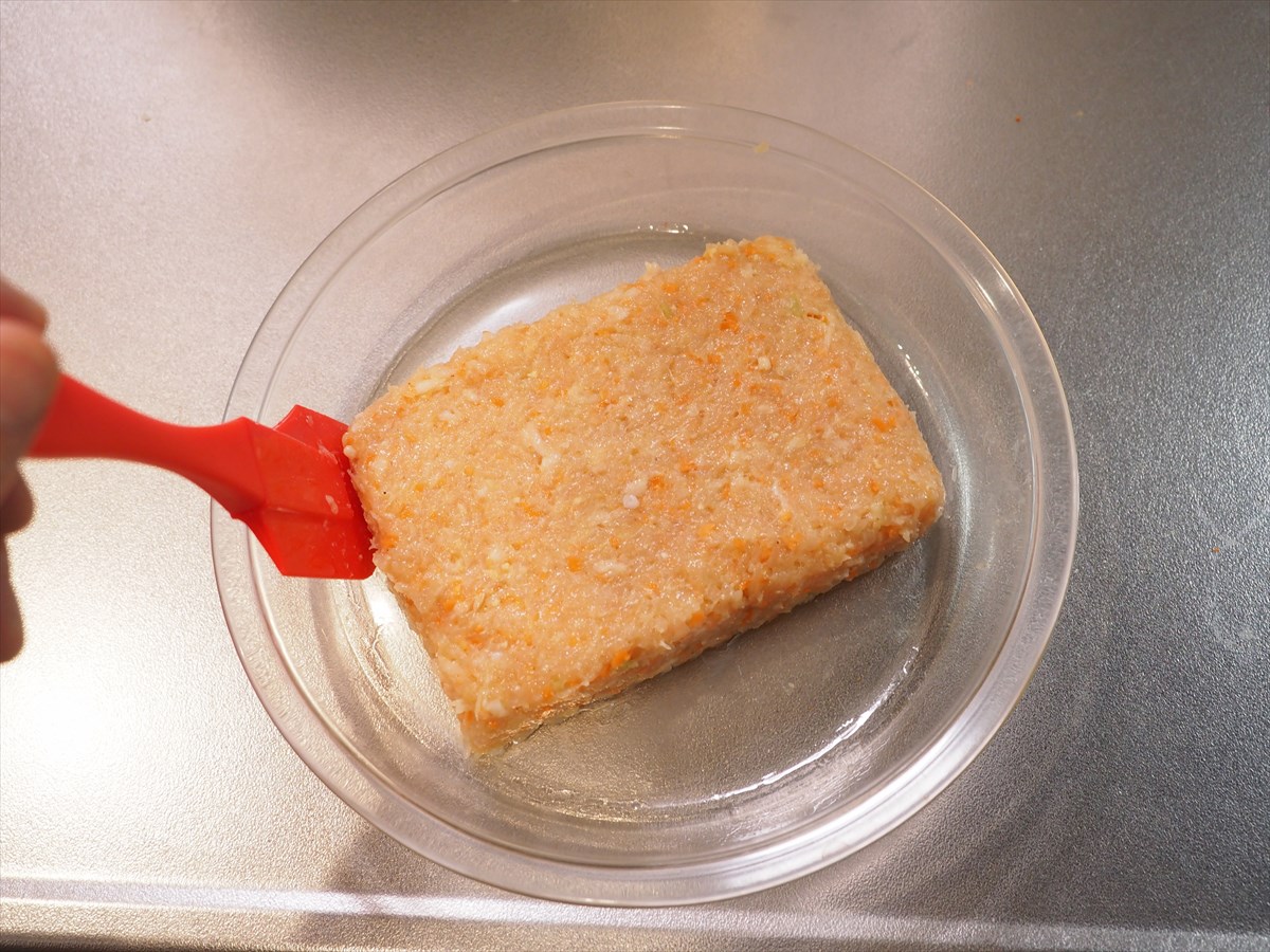 鶏肉の松風蒸し