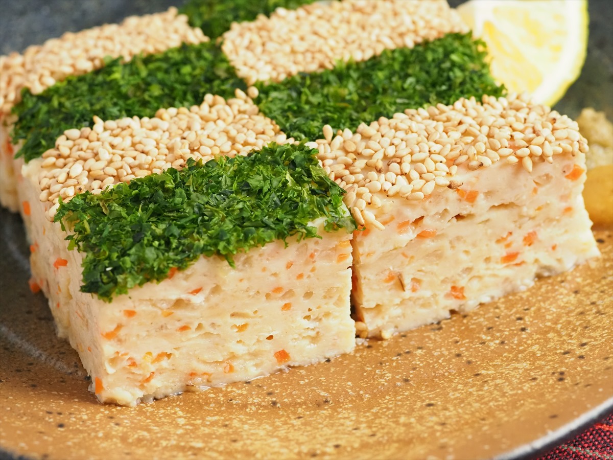 鶏肉の松風蒸し
