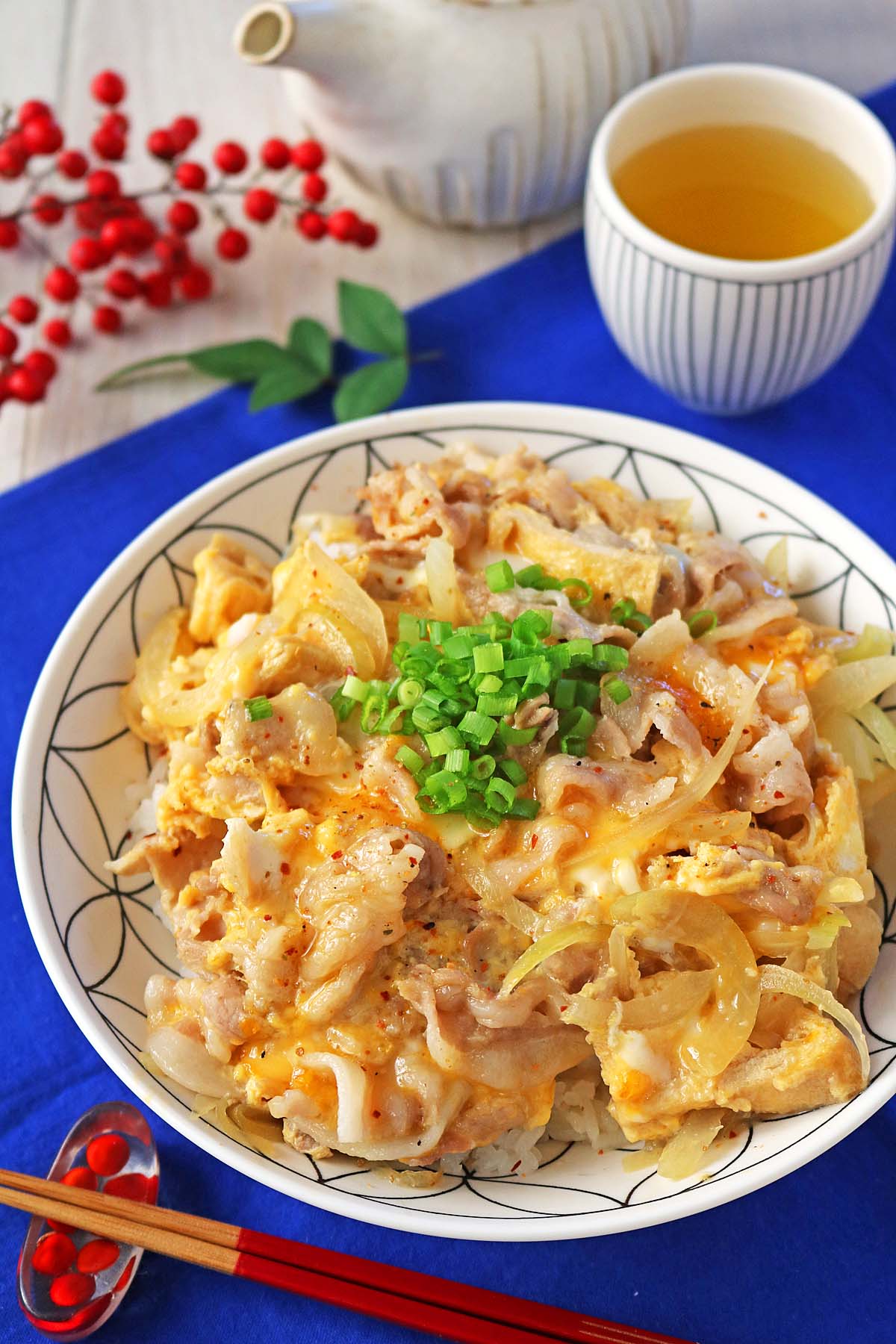 豚玉丼１