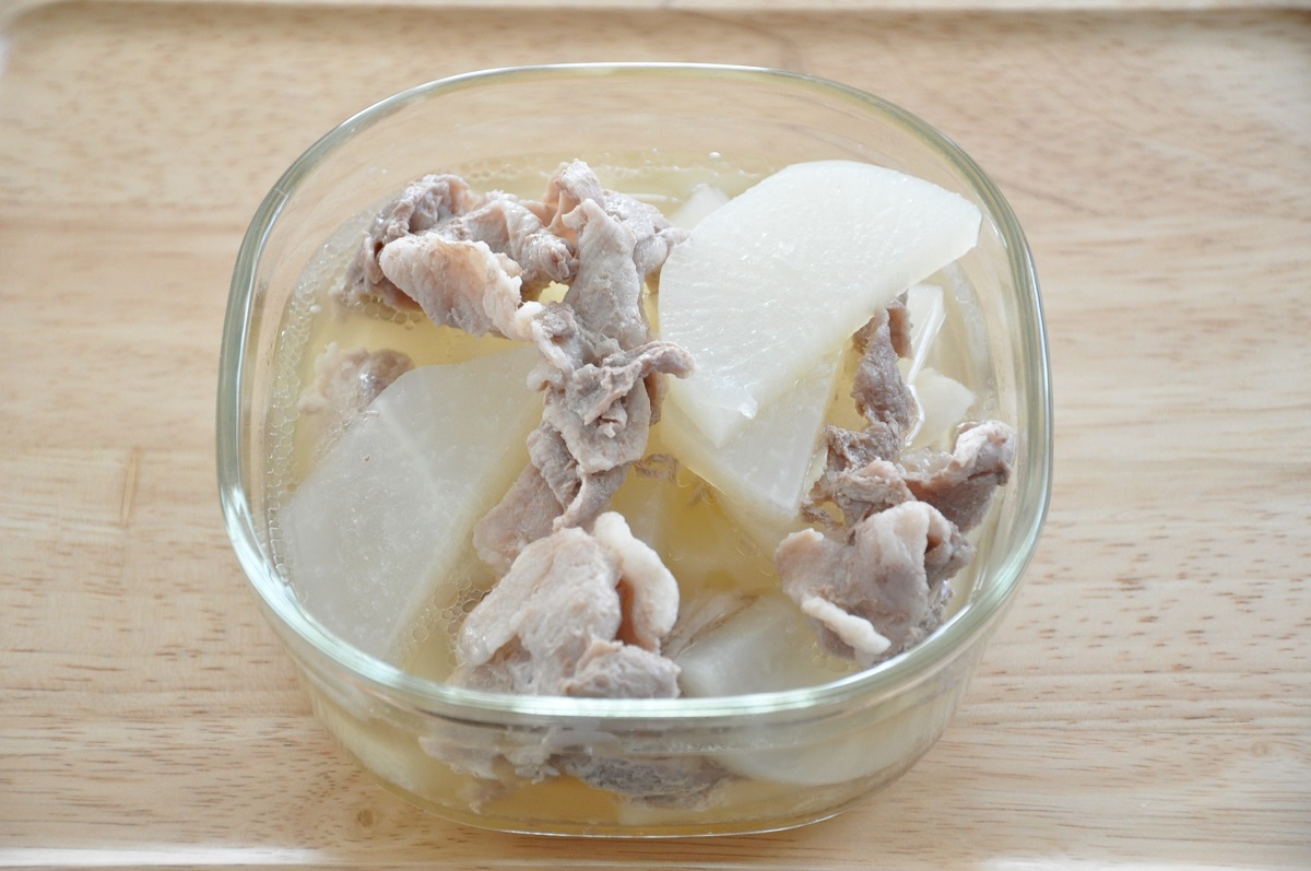 大根と豚こまのうま煮
