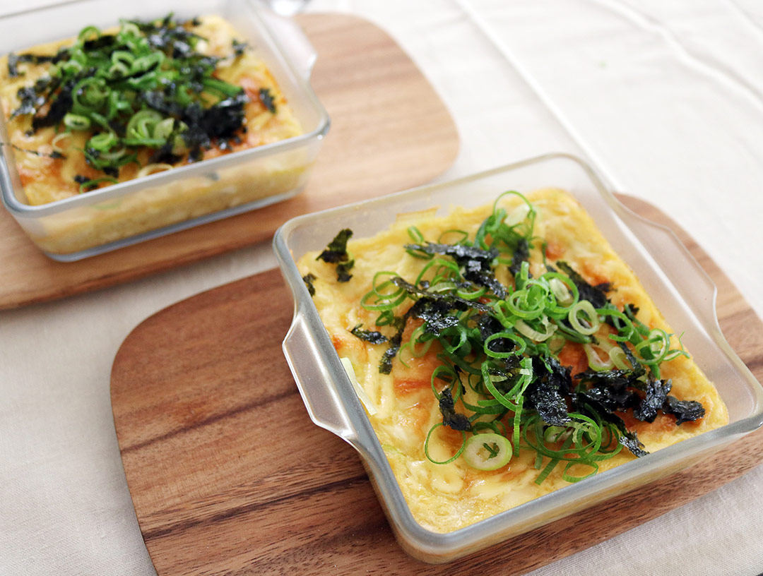 ふわっと食感!身体も喜ぶ「長芋と豆腐の和風グラタン」