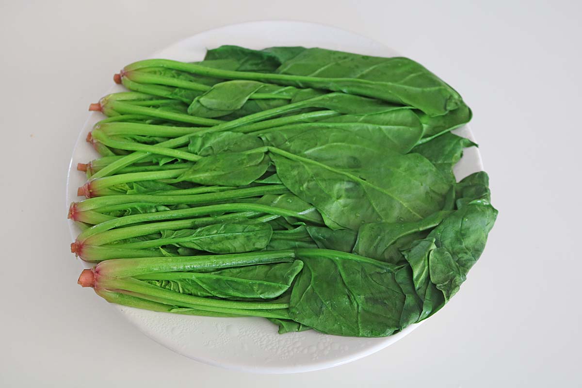 ささみとほうれん草の中華和え4