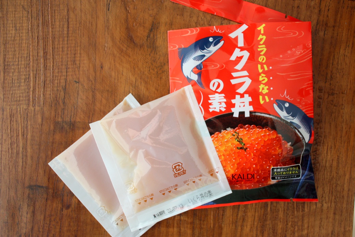 カルディコーヒーファームの「イクラのいらないイクラ丼の素」