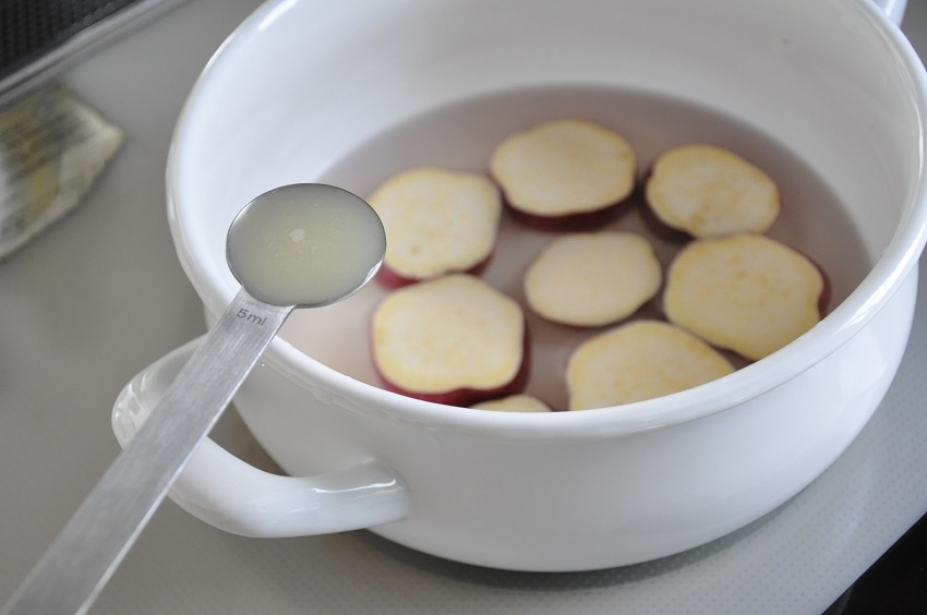 さつまいもの甘じょっぱ煮