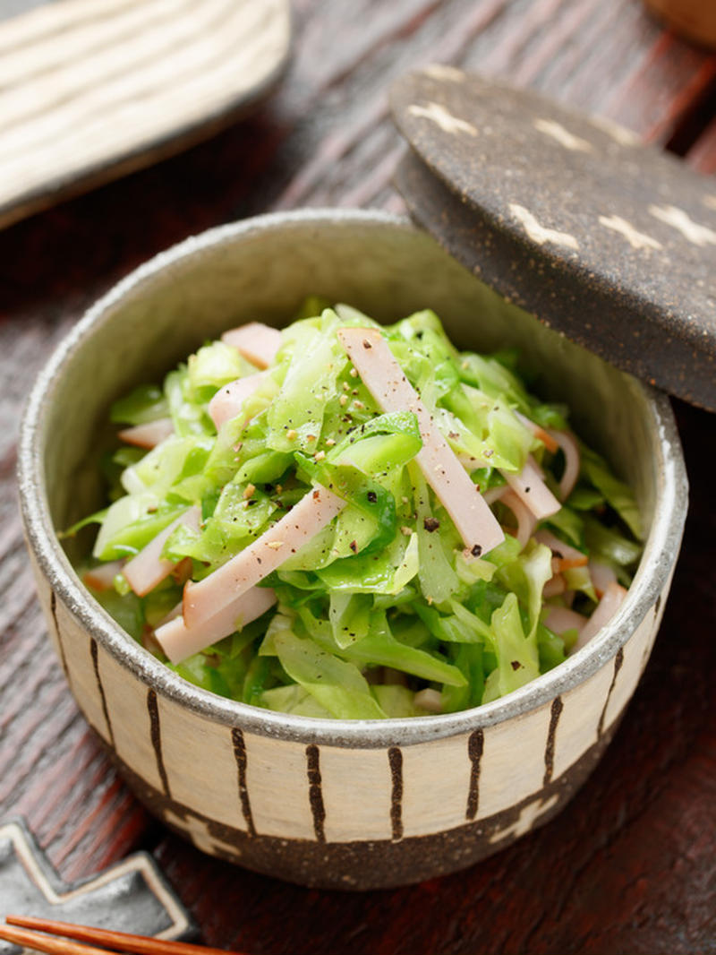 付け合わせに便利！キャベツとハムで作るお手軽副菜レシピ