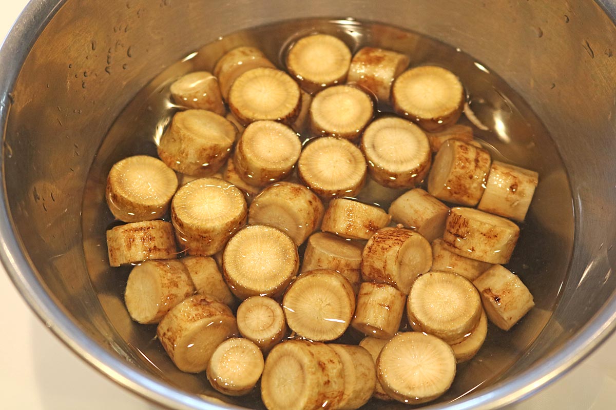 ごぼうソーセージきんぴら2