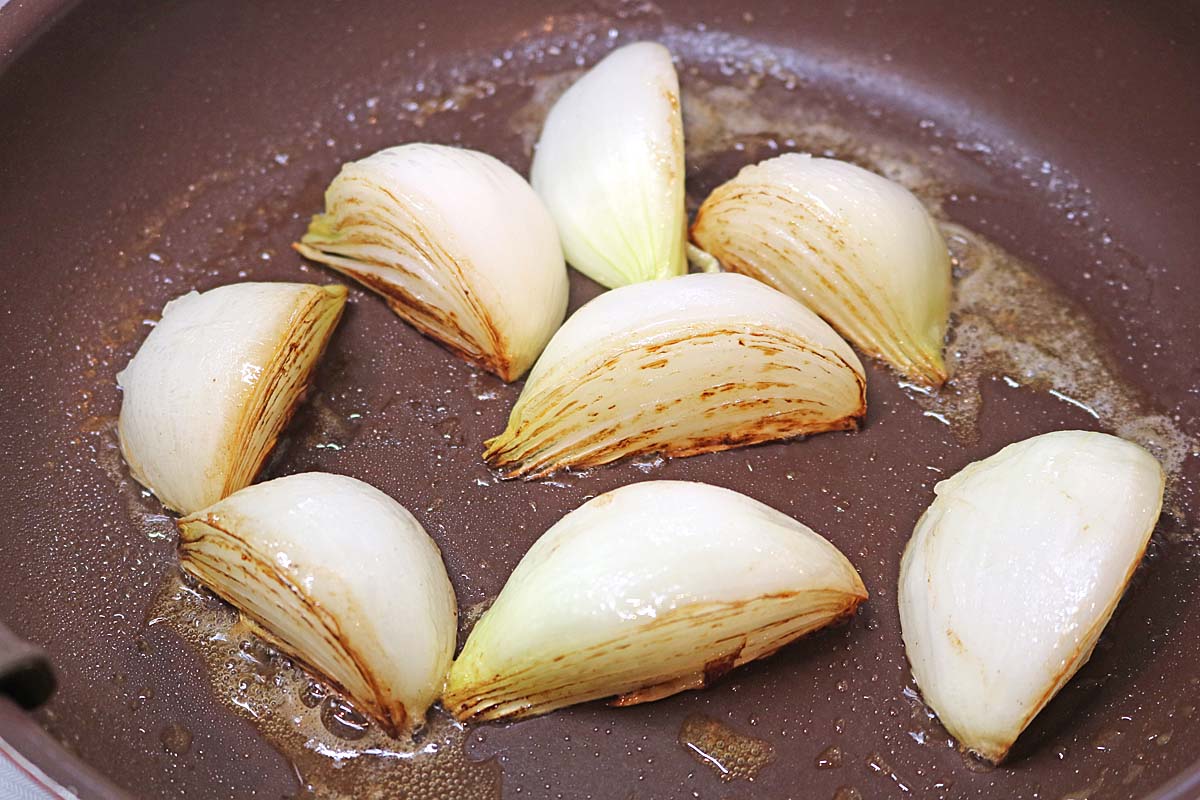 新玉ねぎステーキ