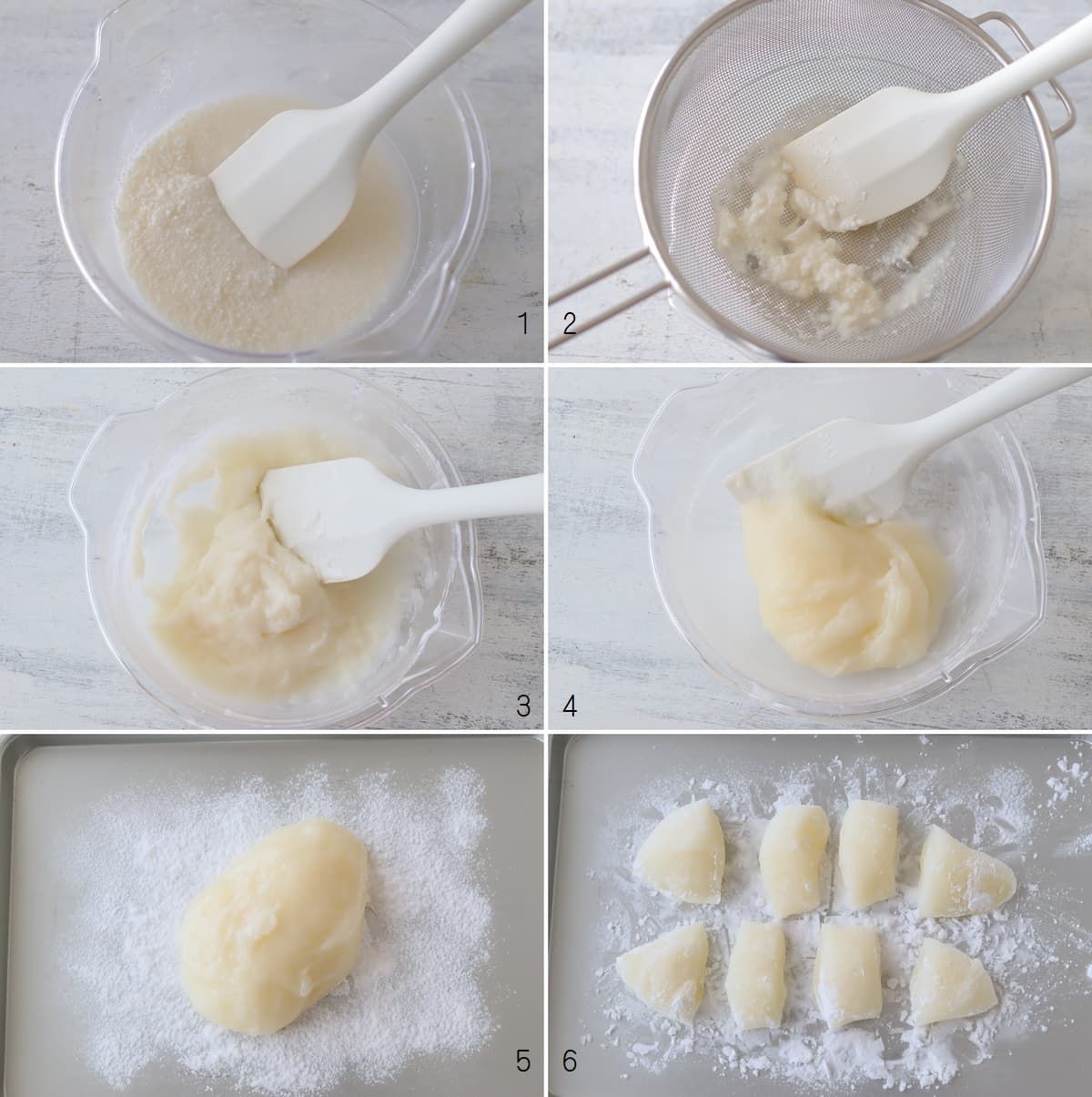 抹茶桜もちもちあんぱんぎゅひ作り