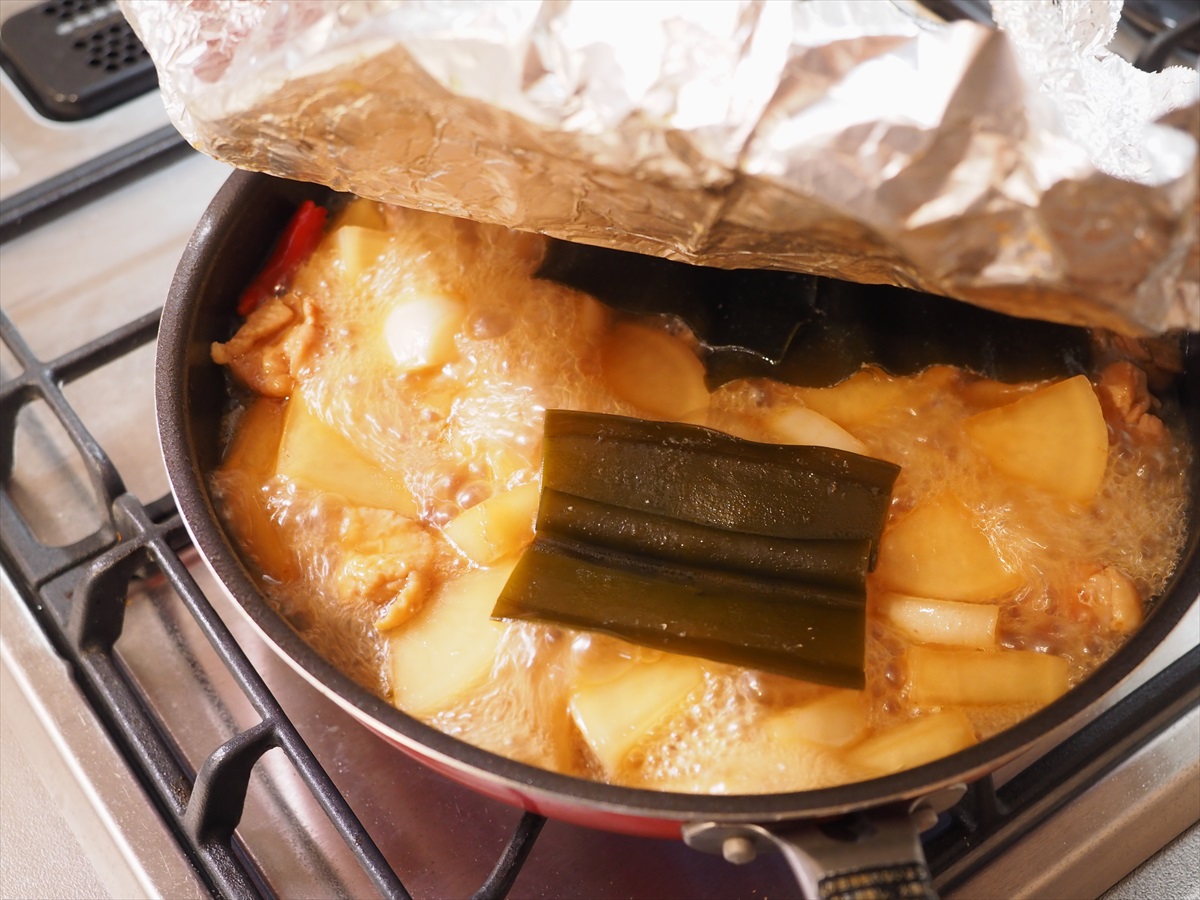 鶏もも肉と大根のさっぱり煮