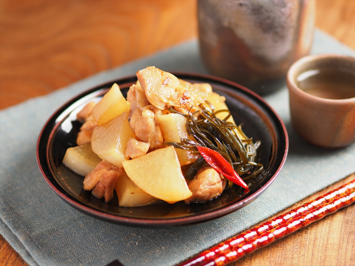 鶏もも肉と大根のさっぱり煮