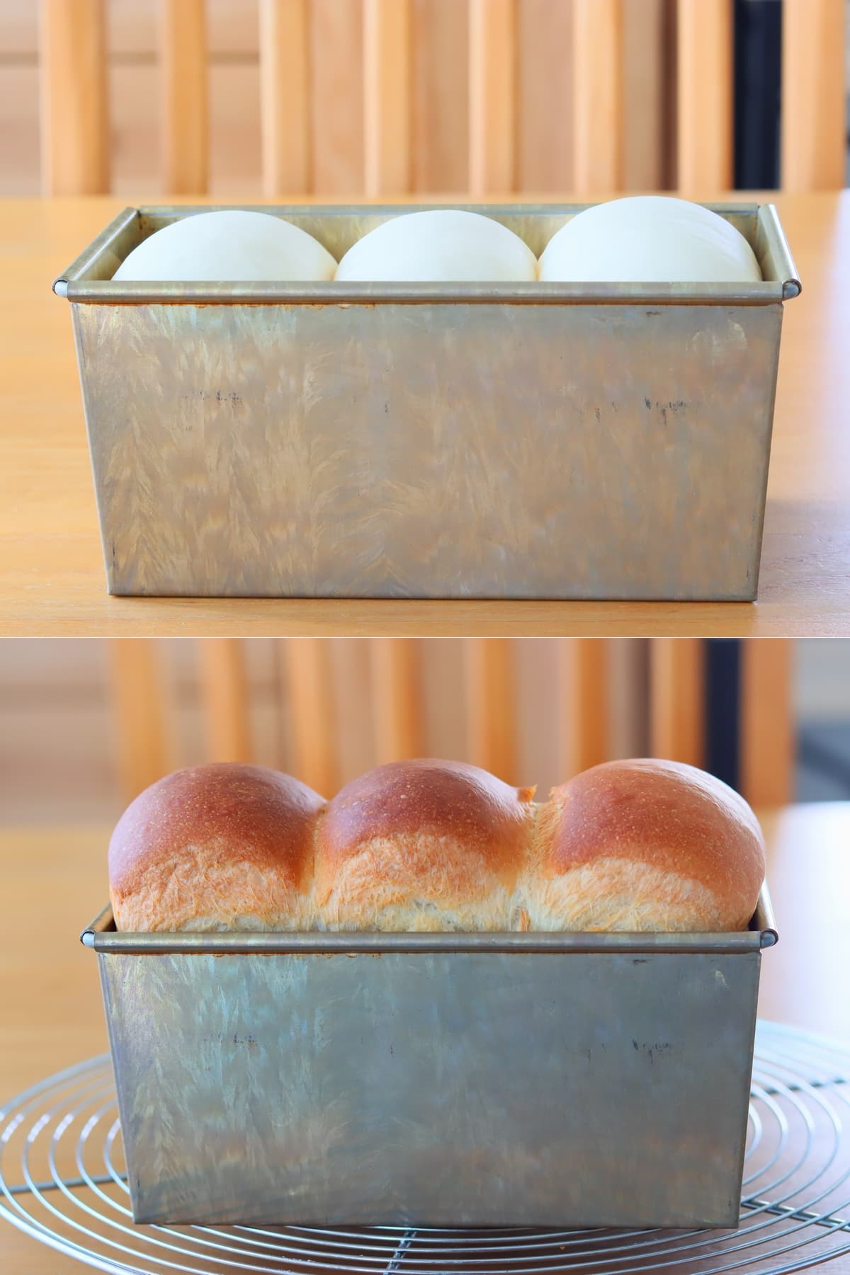 しっとり食パン焼成