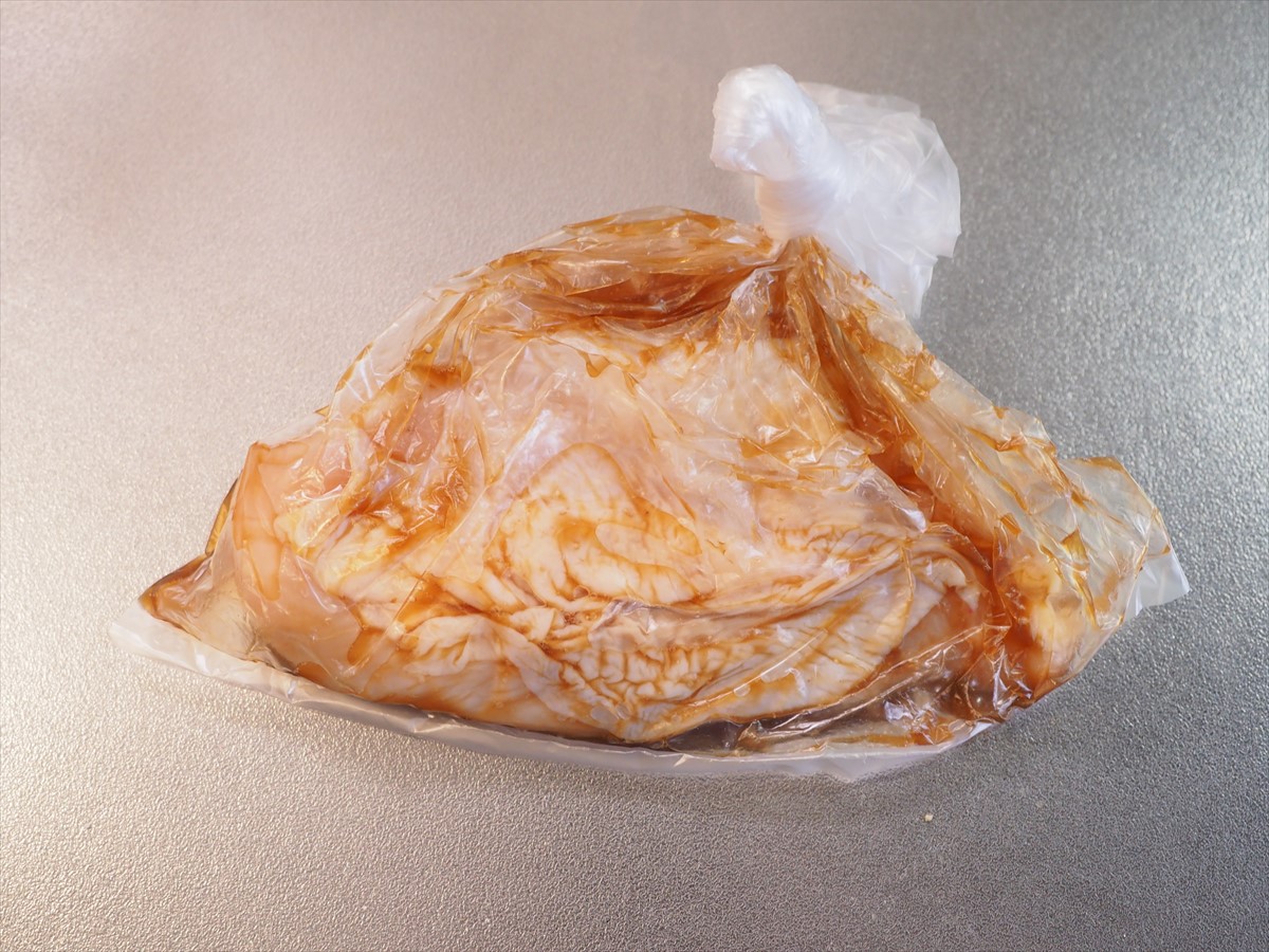 鶏むね肉の鶏飯風