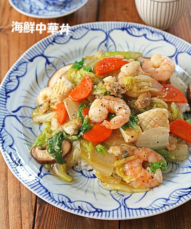 シーフードミックスが便利！お手軽丼レシピ4選