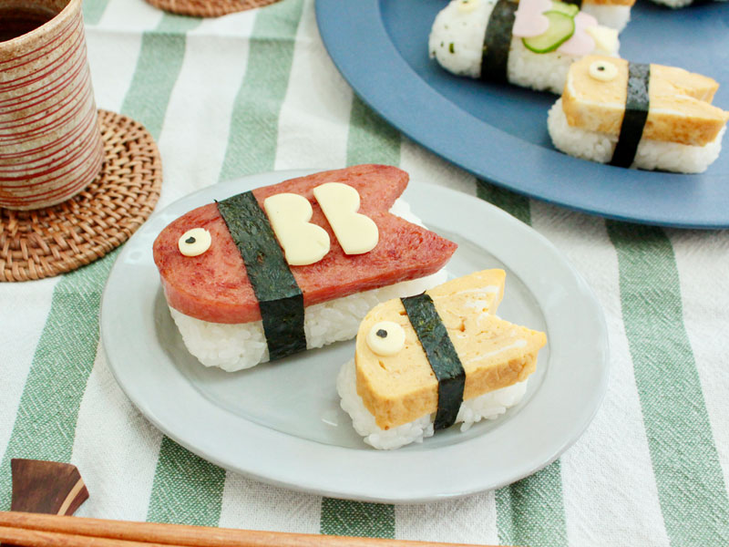 こどもの日に作ろう！「鯉のぼりおにぎり＆ピザトースト」