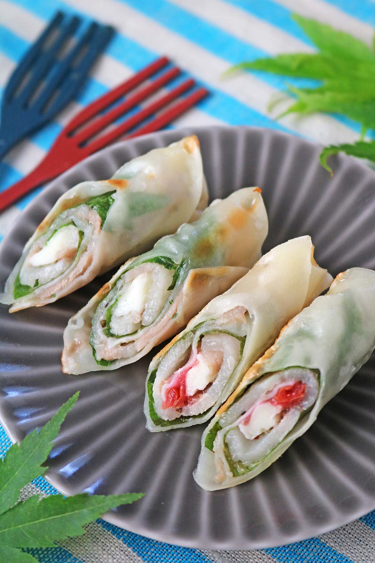 豚バラぐるぐる餃子９