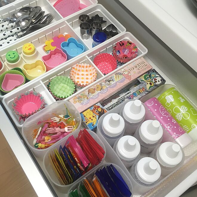 お弁当箱&グッズ収納アイデア