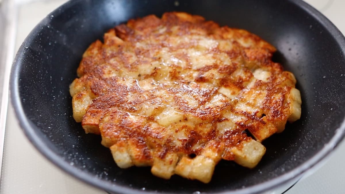 「やばいホクホク焼き」工程3-2