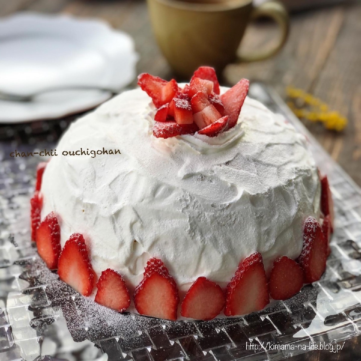 ちゃんちーさんのドームケーキ