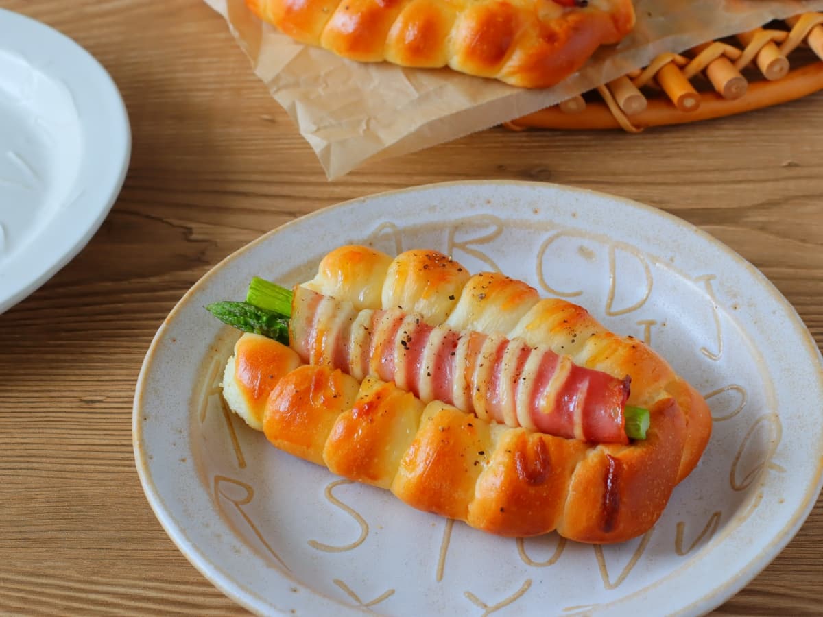 アスパラベーコン焼き上がり