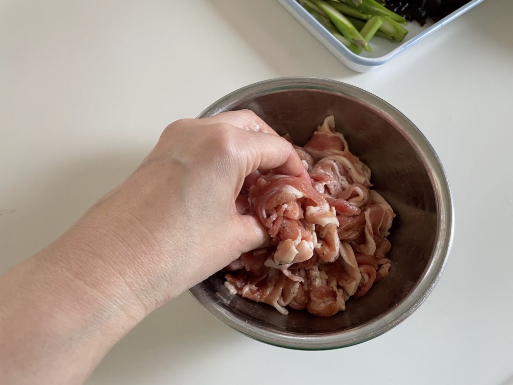 肉の下味