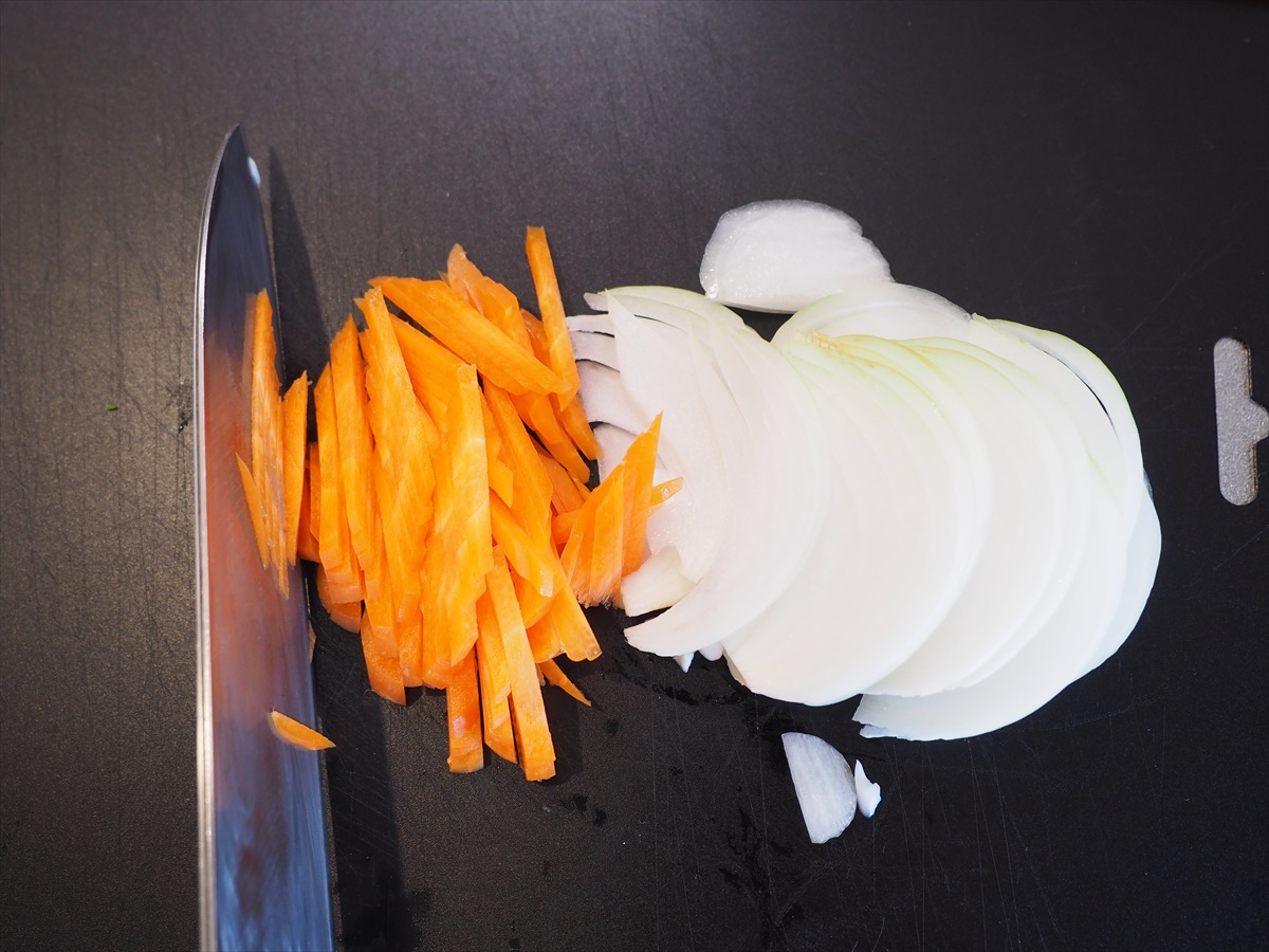 ささみのそうめんチャンプルー